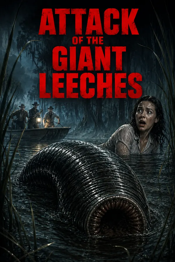 Attack of the Giant Leeches poster