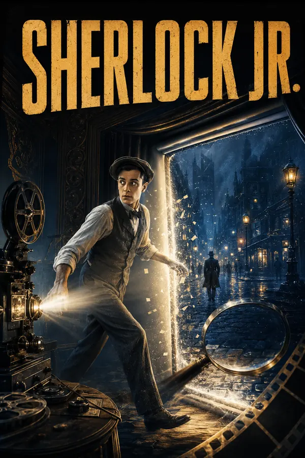 Sherlock Jr. poster