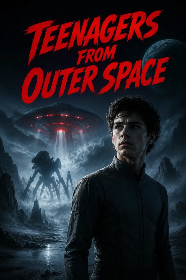 Teenagers from Outer Space poster