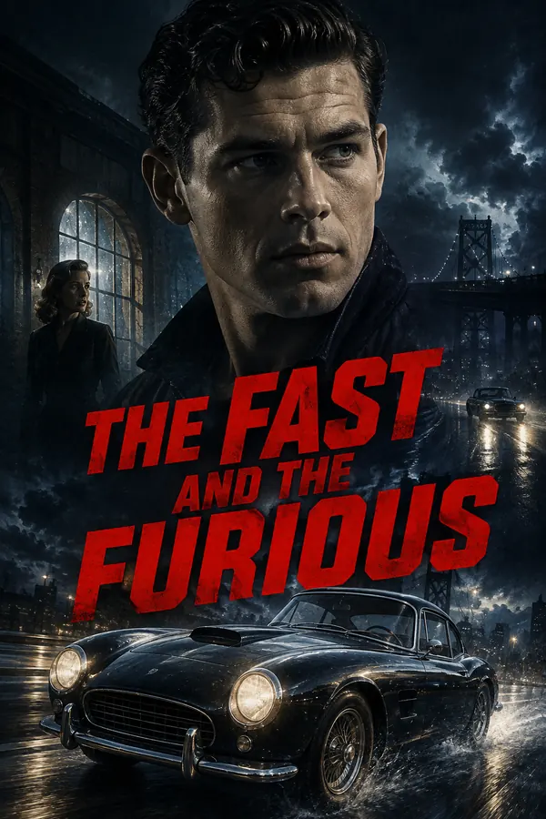 The Fast and the Furious poster